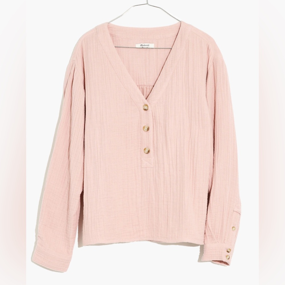 Madewell Lightspun Evert Top. NWT
